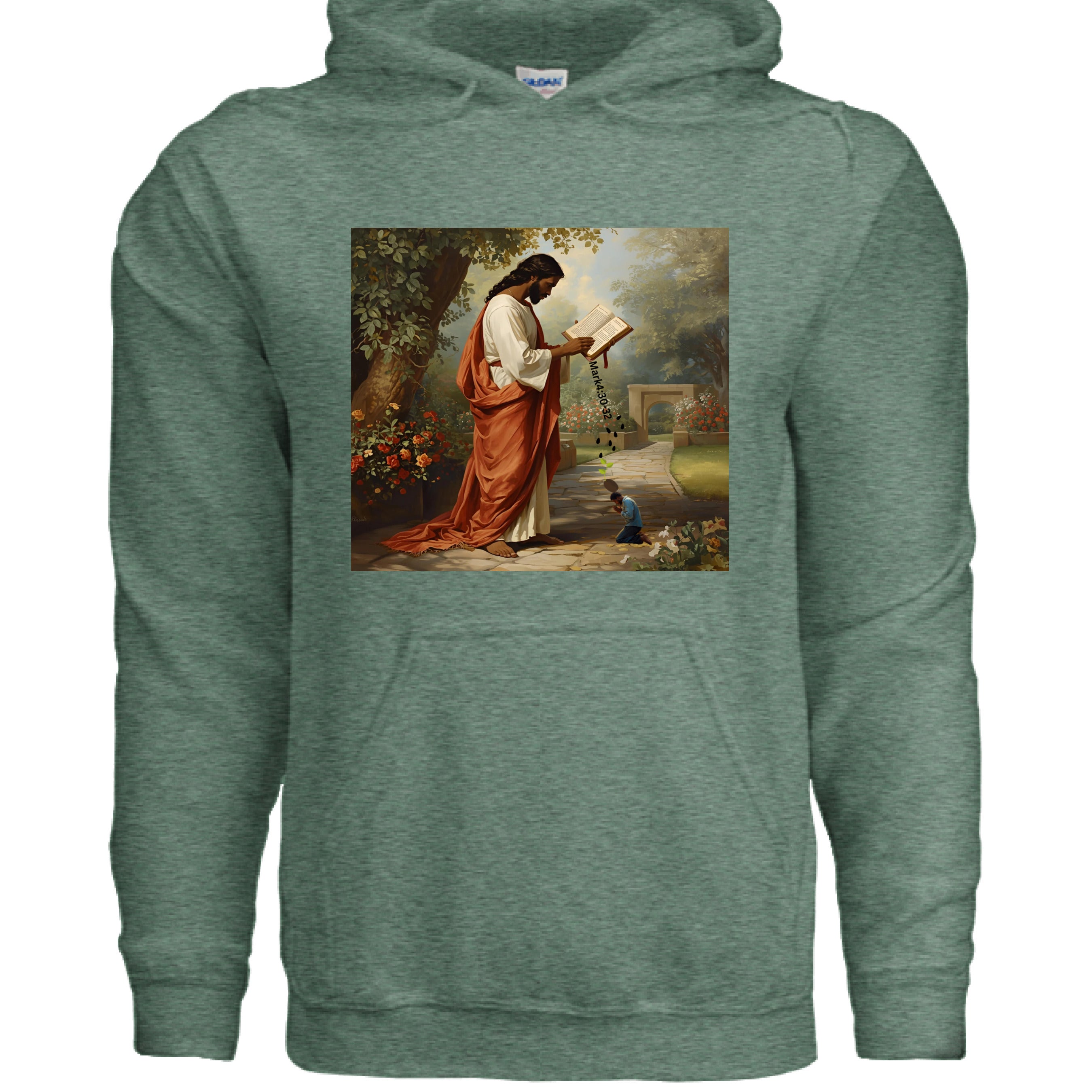 Heather Sport Dark Green - FRONT